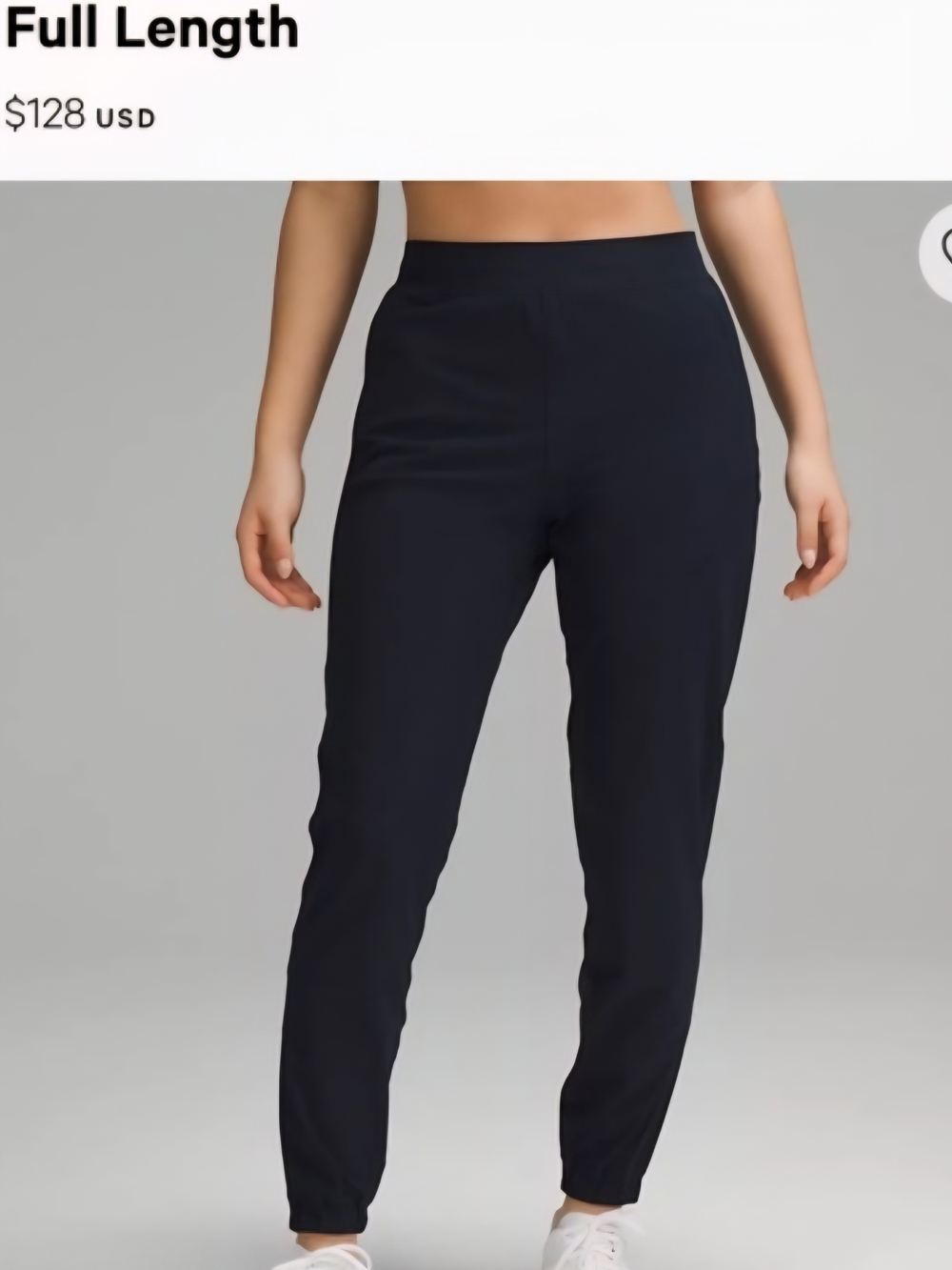 Lululemon Adaptive State Joggers.  True Navy. Sz 12.